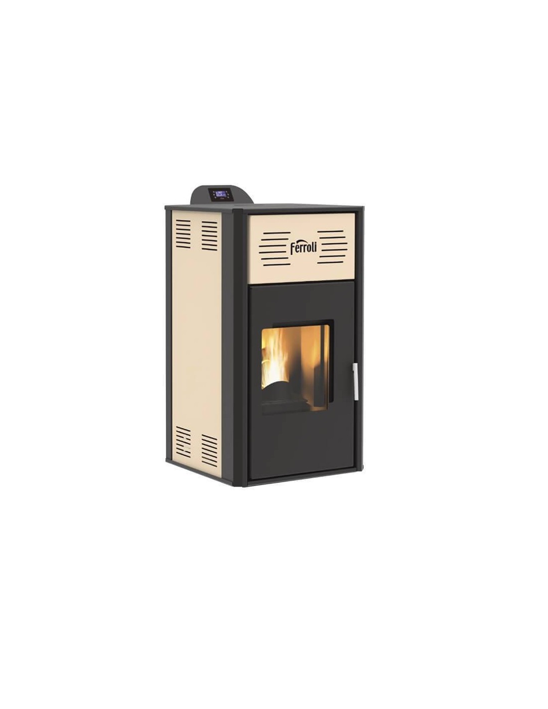Ferroli Breta 24 kW termokominek peletowy z płaszczem wodnym Ferroli