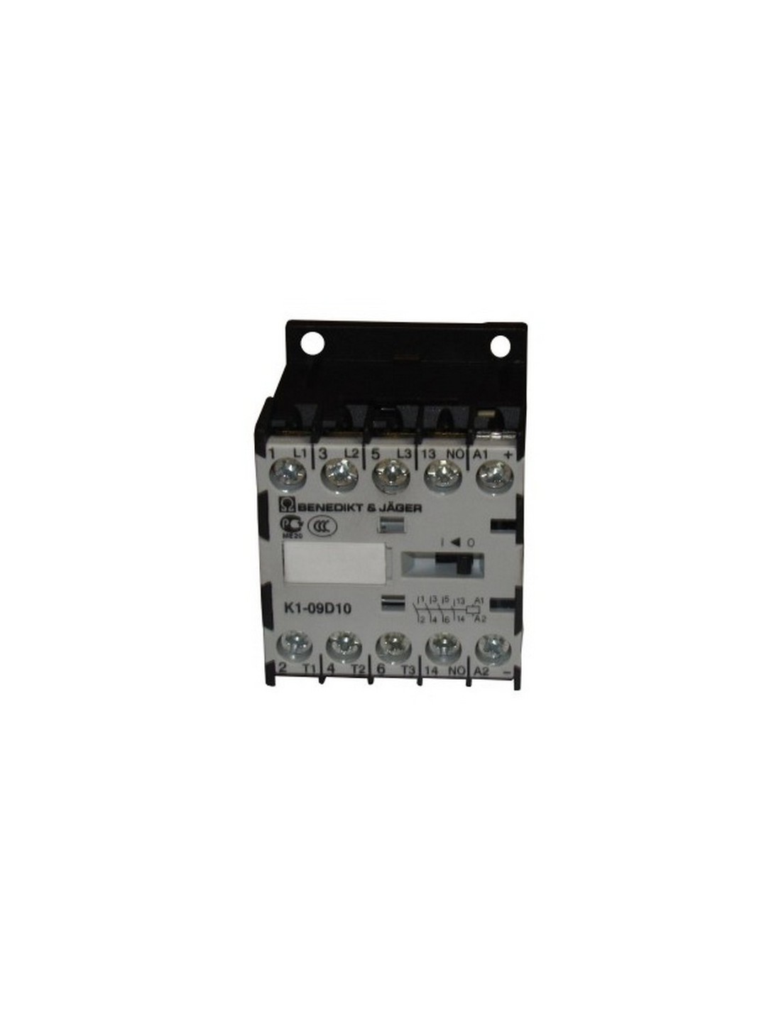 Stycznik 3P 400V~ 4KW 1NO 4510.454 MASTER