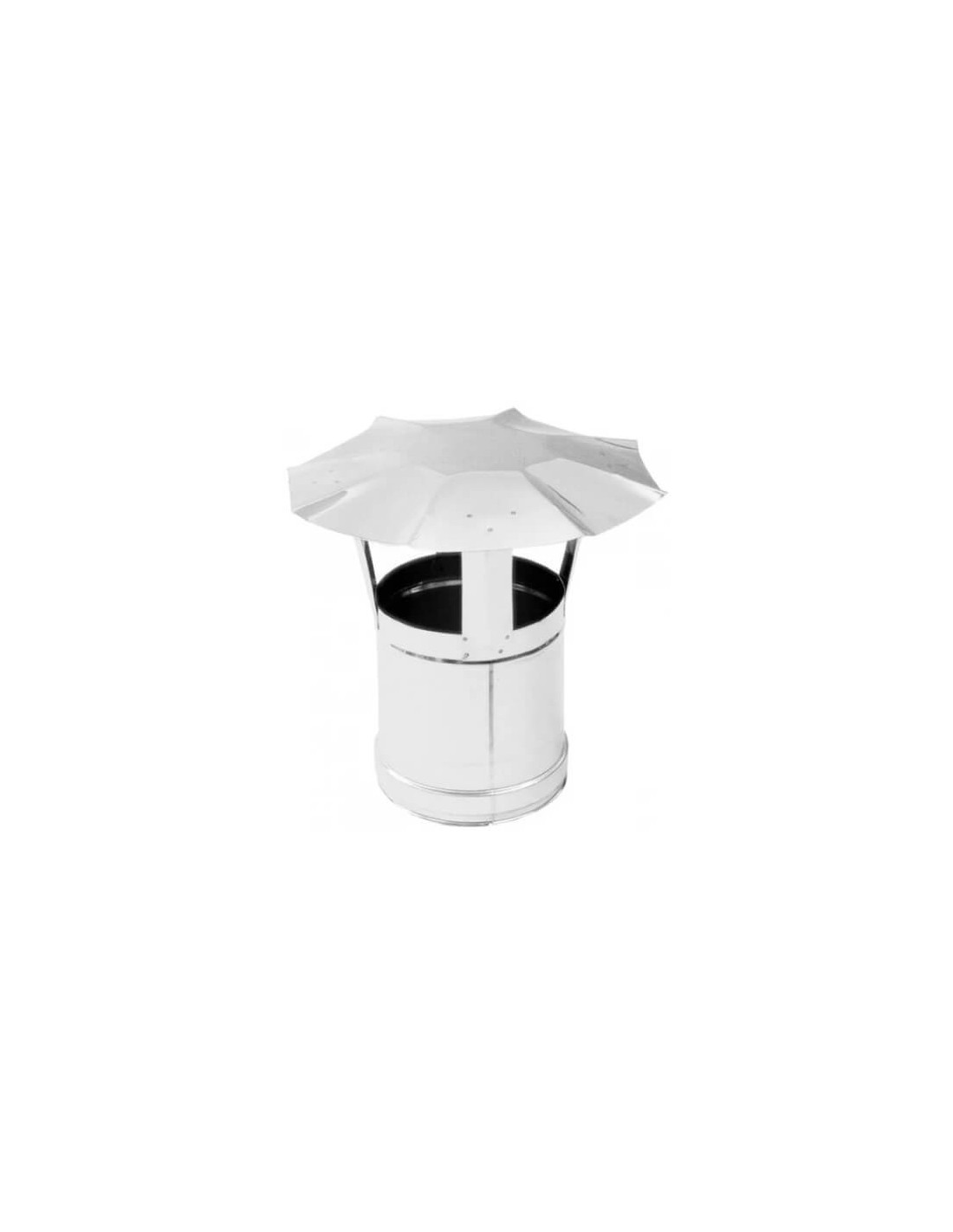 Okap ze stali nierdzewnej Ø150mm
