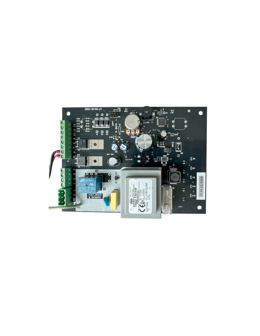 PŁYTKA ELEKTRONICZNA STEROWNIKA MTM 17-33 PR00003 MTM Dariusz Seferyński