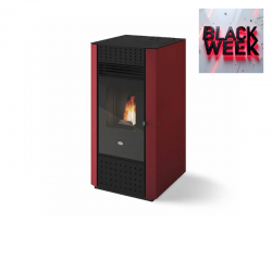 Irma 9 kW pellet stove Eva Calor with DGP Premium