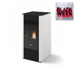 Irma 9 kW pellet stove Eva Calor with DGP Premium