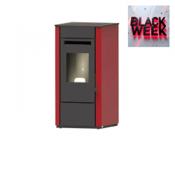 Elsa 9,5 kW pellet stove Eva Calor