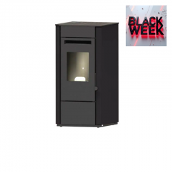 Elsa 9,5 kW pellet stove Eva Calor