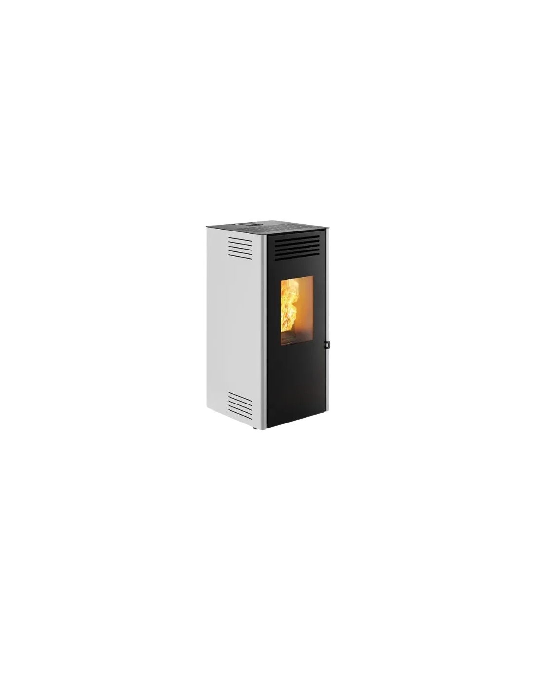 Elica 9,6 kW – Piecyk Pelletowy Eva Calor z Nadmuchem | Efektywne Ogrzewanie