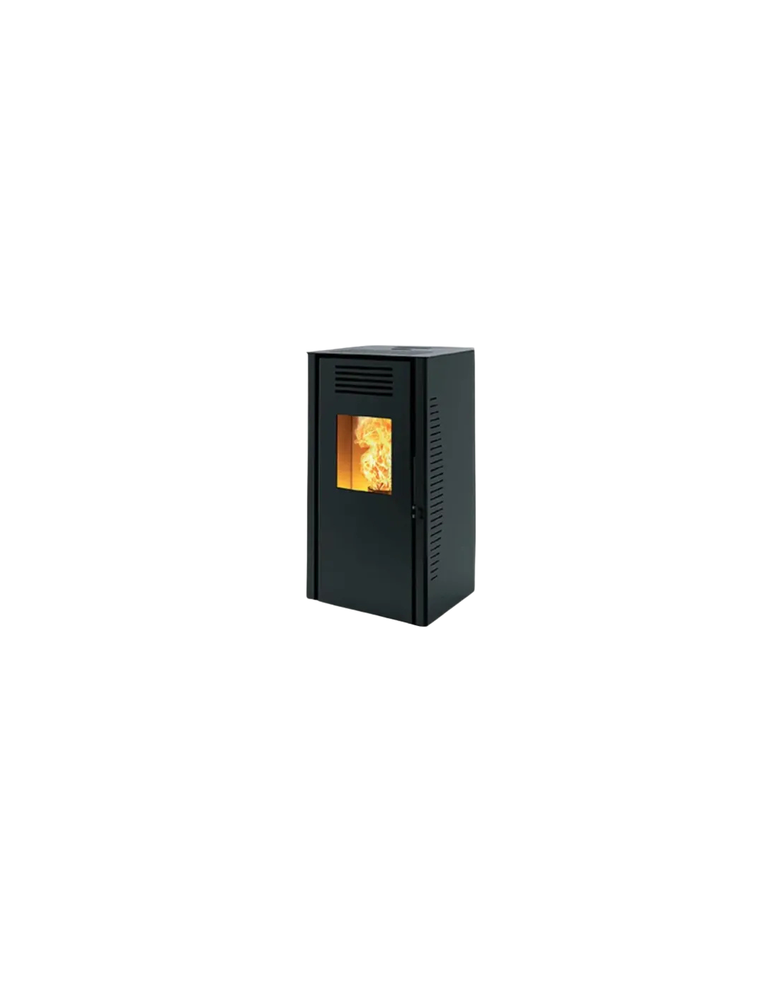 Piecyk Pelletowy Eva Calor Piano 7,3 kW z Nadmuchem – Styl i Wydajność