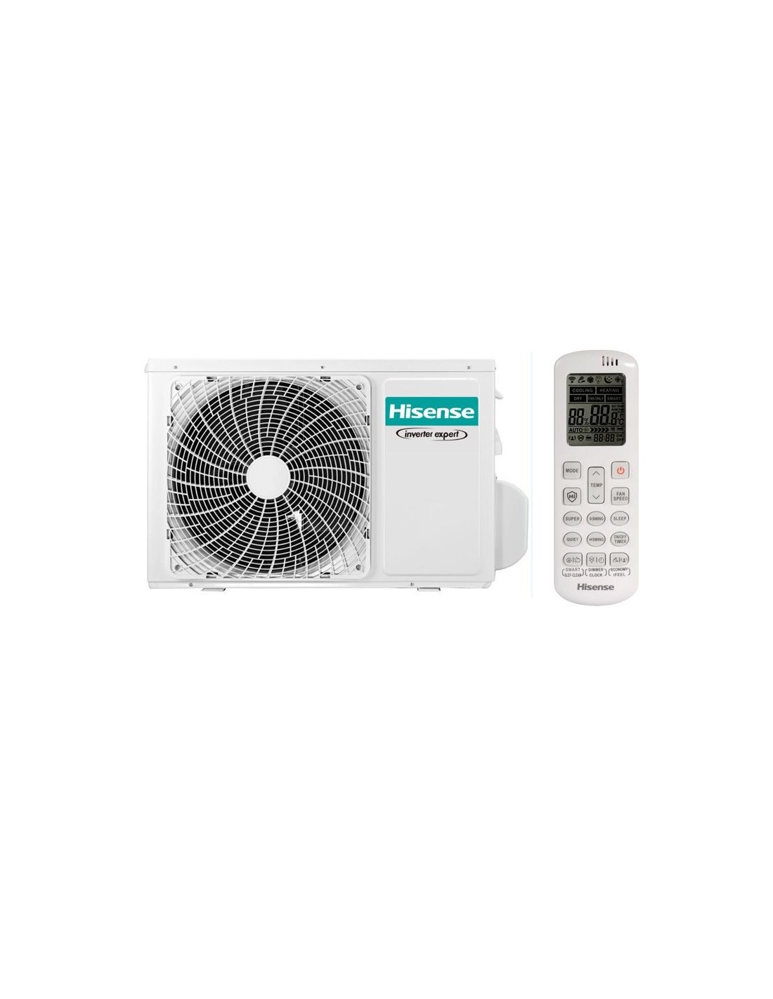 Klimatyzator Hisense Mini Apple Pie TG35LE0BG/TG35LE0BW 3,5-4,1 kW