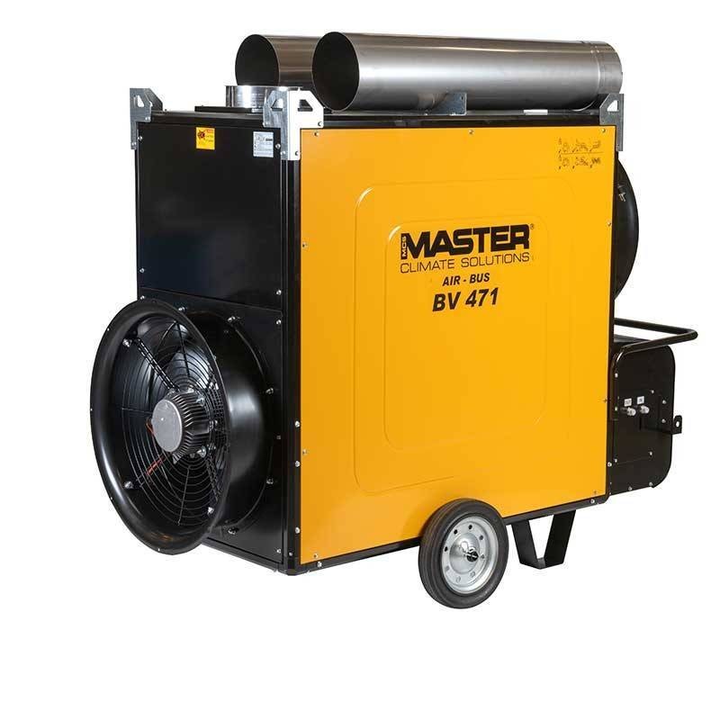 Master BV 471 S (136 kW) Air Bus oil fired heater with flue gas discharge MASTER