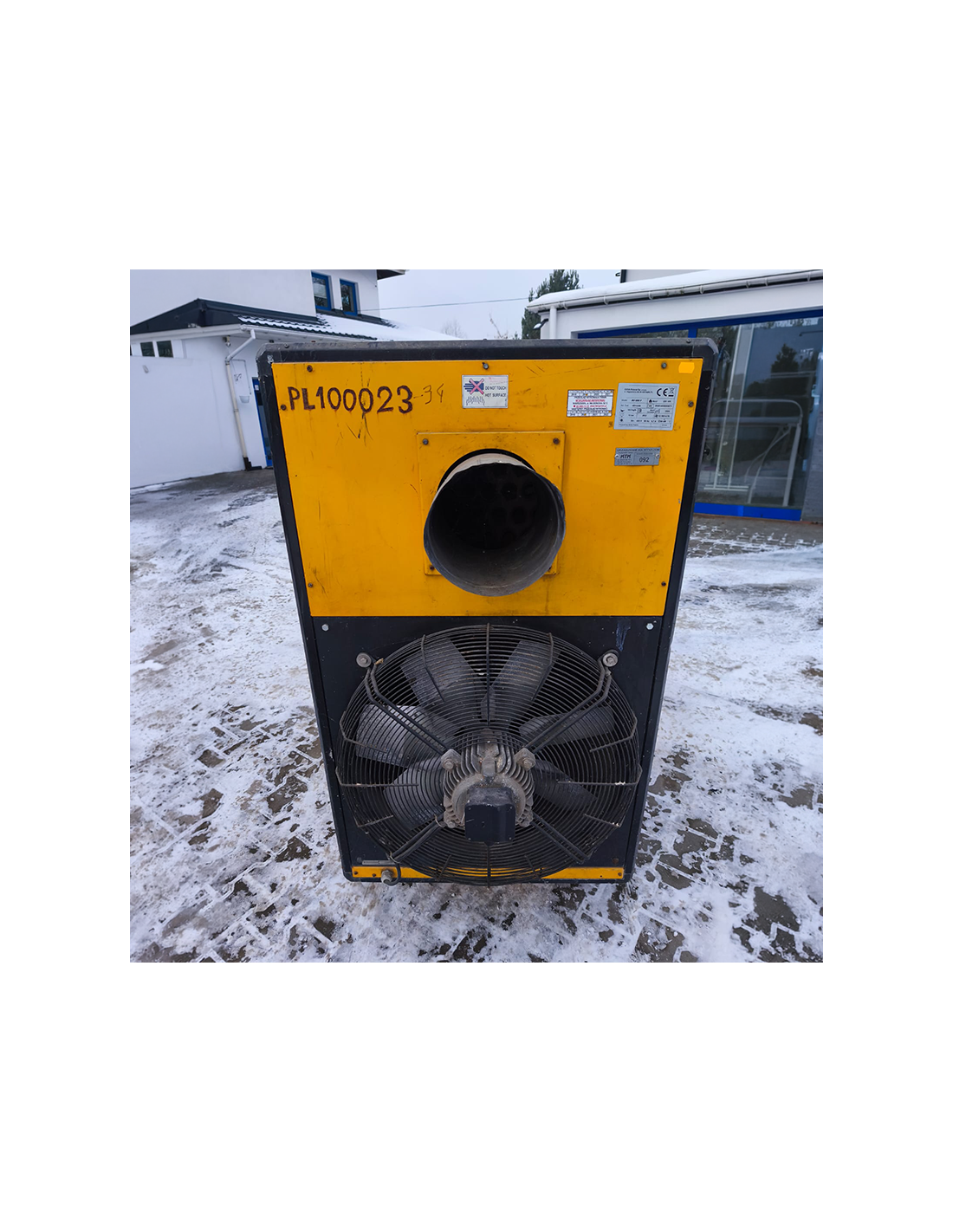 Nagrzewnica Master BV 690 F z odprowadzeniem spalin 220 kW (UŻYWANA)