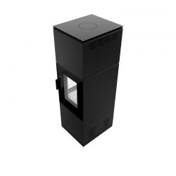 Piec wolnostojący koza PRO INGA 8 kW