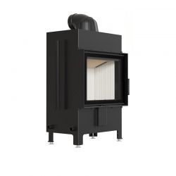 Kominek powietrzny stalowy LUCY 12 kW