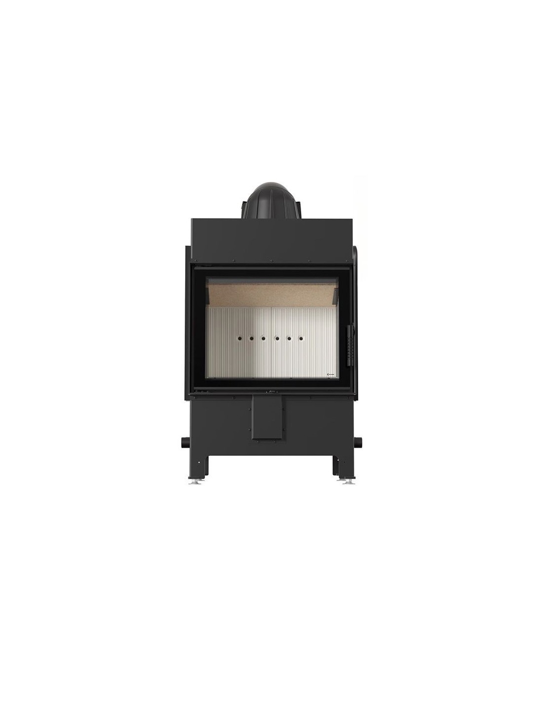 Kominek powietrzny stalowy KRATKI LUCY 12 kW Ø 200
