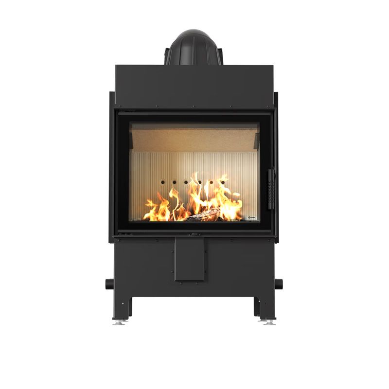 Kominek powietrzny stalowy LUCY 12 kW