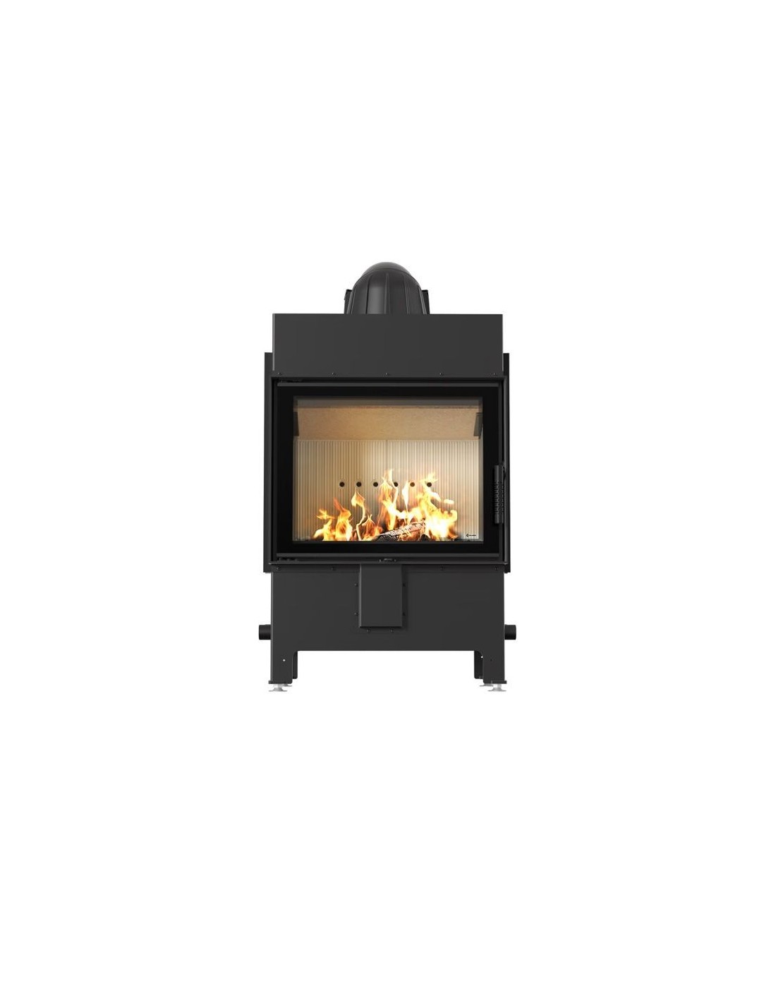 Kominek powietrzny stalowy KRATKI LUCY 12 kW Ø 200