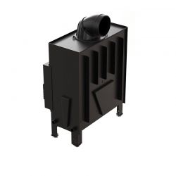 Kominek powietrzny stalowy FLOKI 8 kW