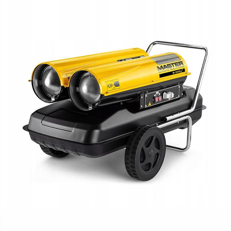 Master B 300 CED (44/88 kW) oil heater without flue gas discharge
