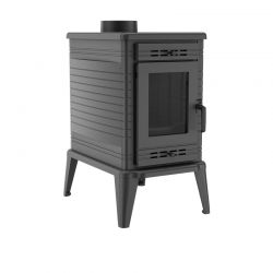 Piec żeliwny koza KRATKI K10 Ø 130 10 kW