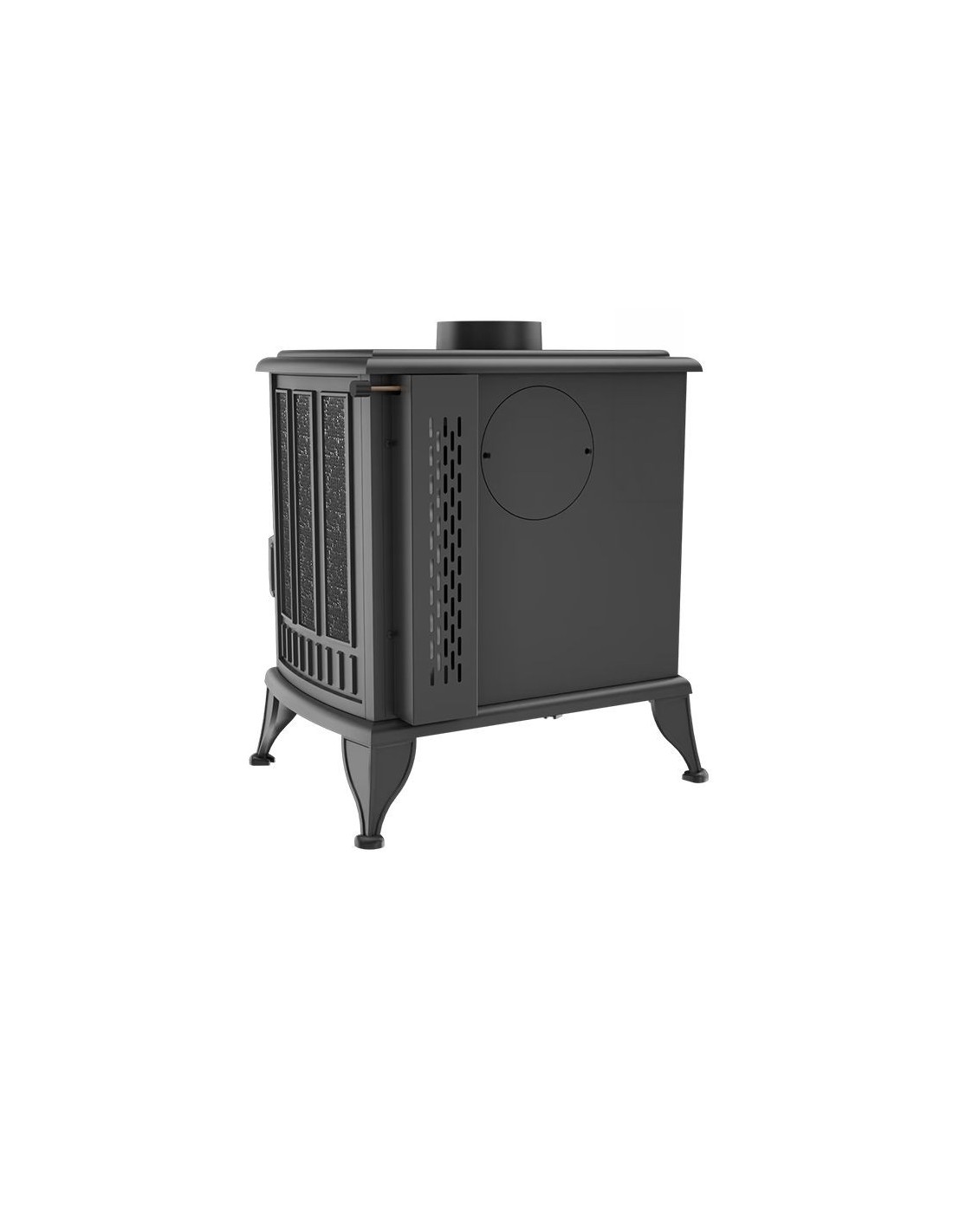 Piec żeliwny koza KRATKI K6 ASDP Ø 150 8 kW