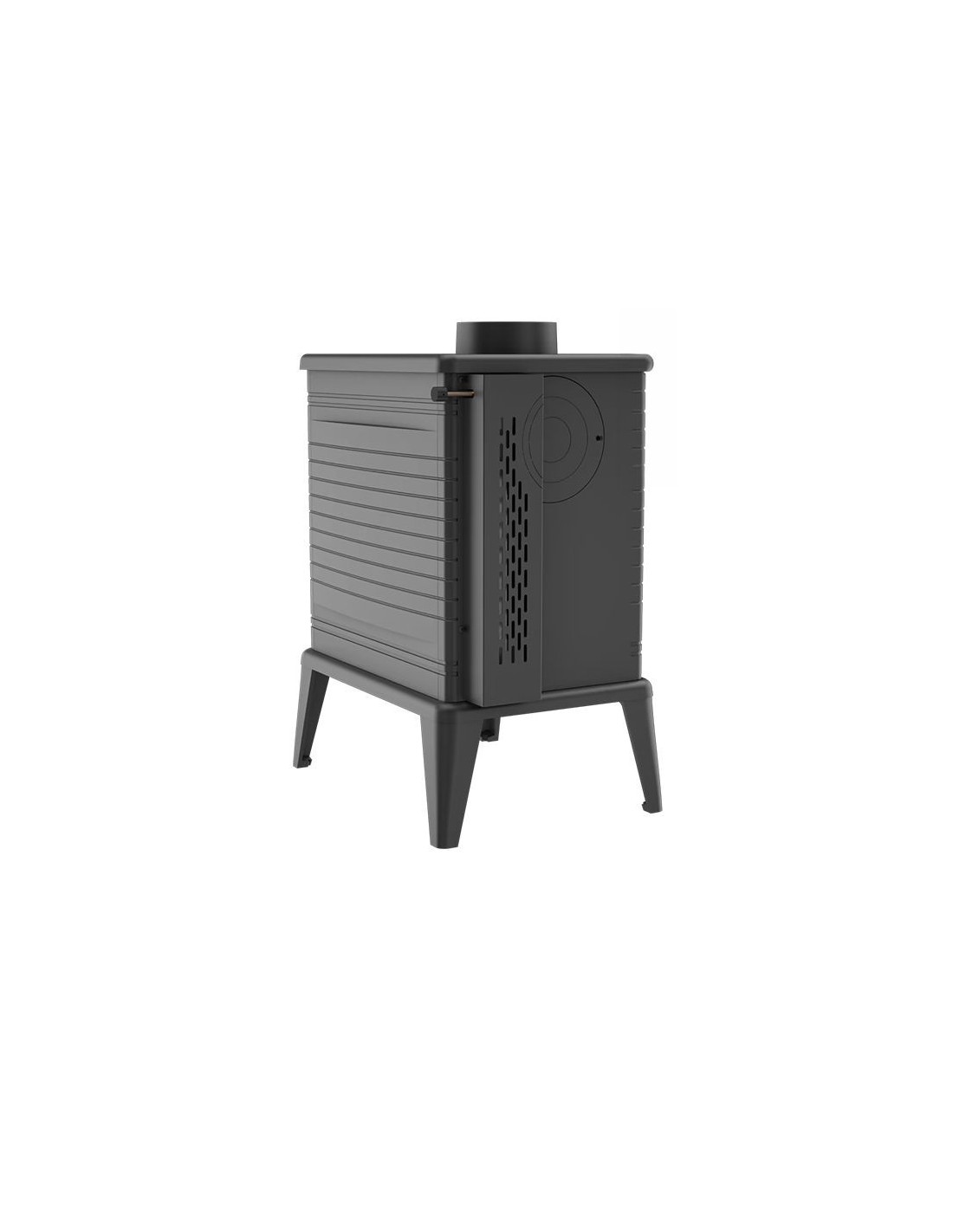 Piec żeliwny koza ASDP KRATKI K10 Ø 130 10 kW