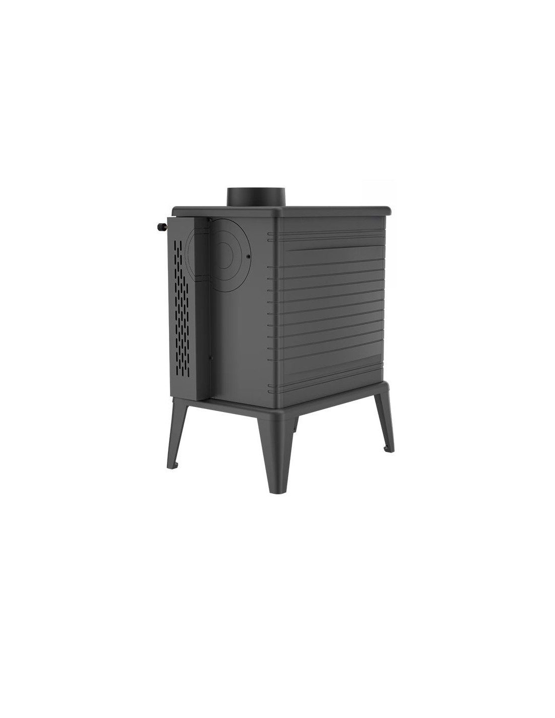 Piec żeliwny koza ASDP KRATKI K10 Ø 130 10 kW
