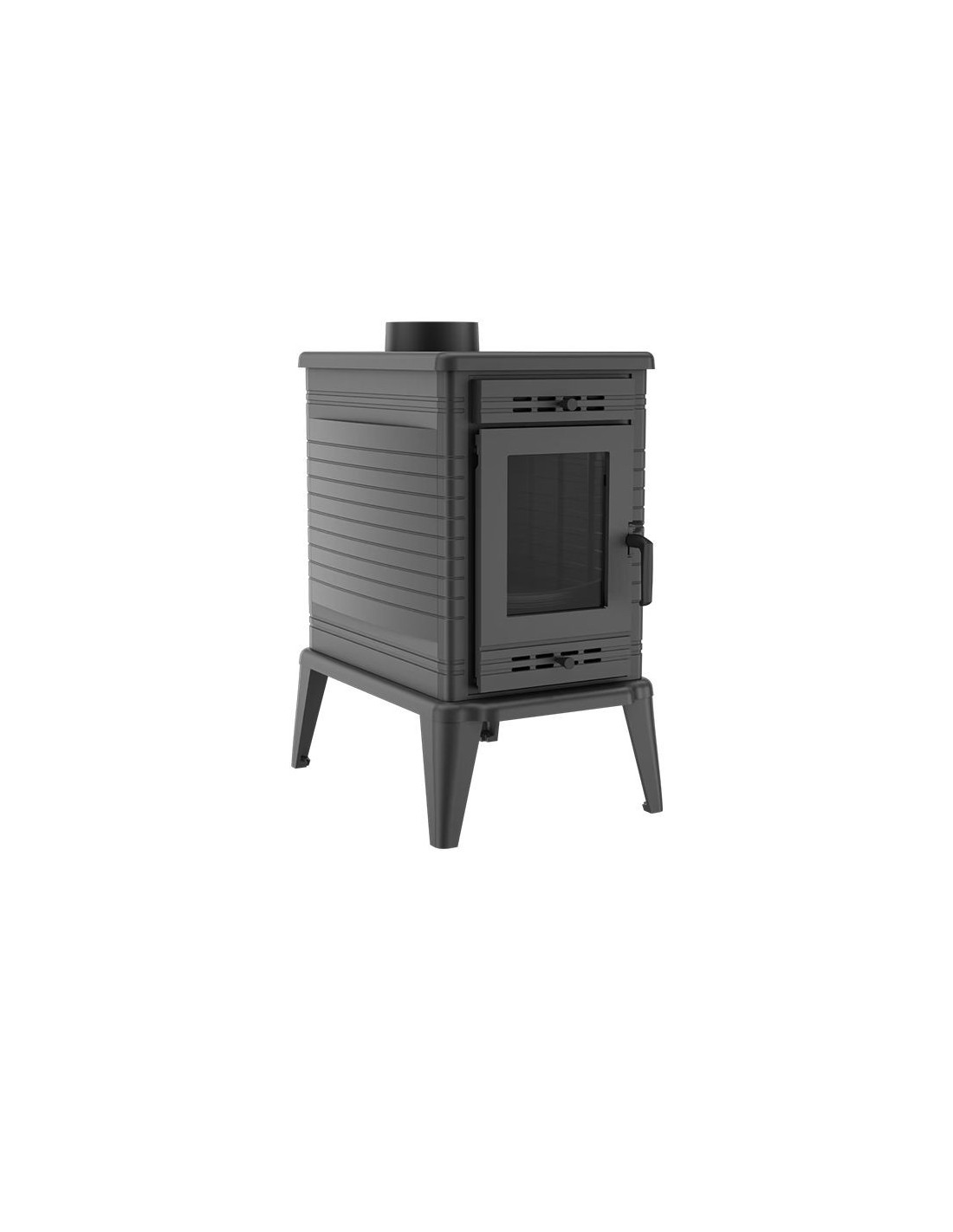 Piec żeliwny koza ASDP KRATKI K10 Ø 130 10 kW