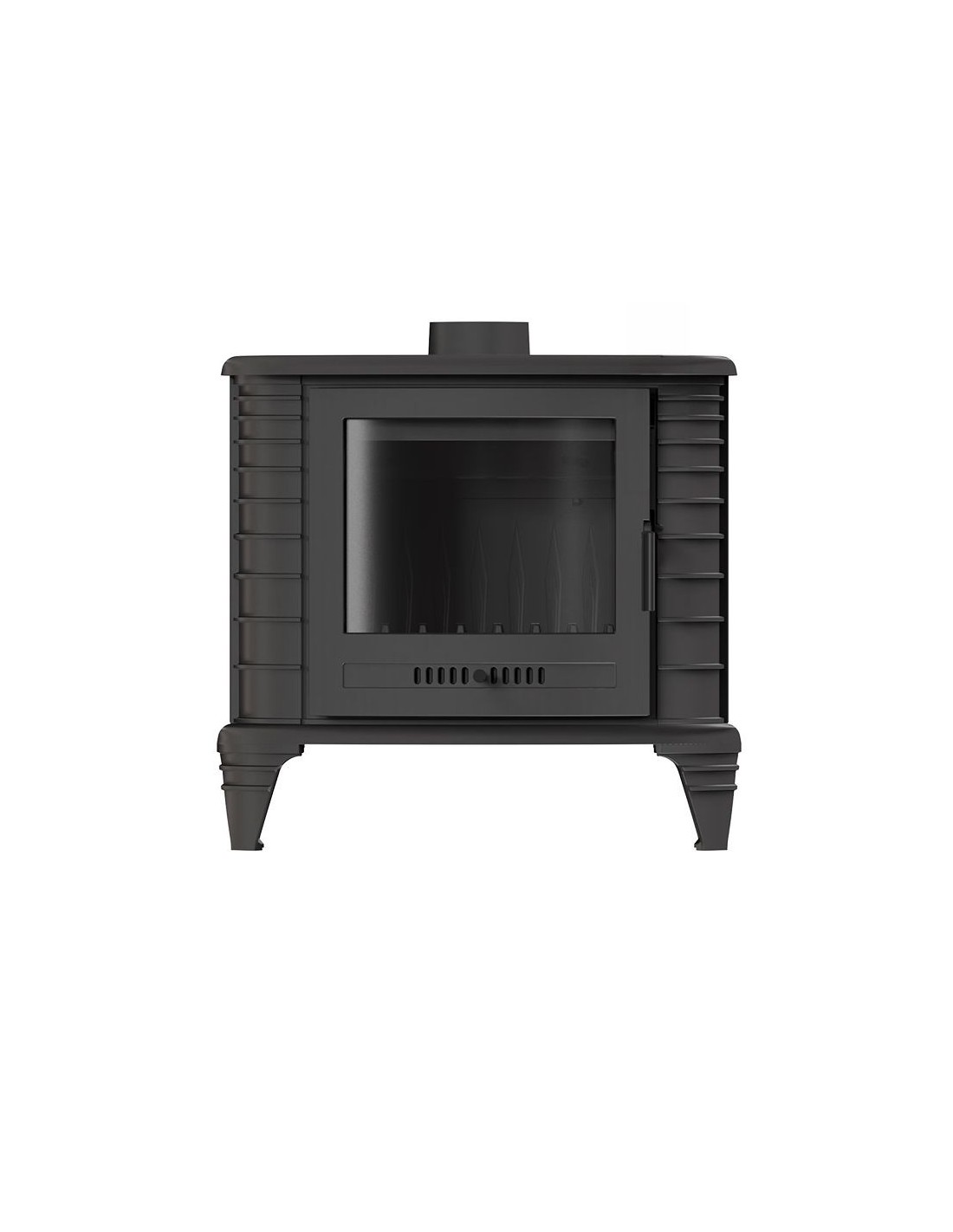 Piec żeliwny koza KRATKI K8 ASDP Ø 130 9 kW