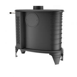 Piec żeliwny koza KRATKI K8 ASDP Ø 130 9 kW