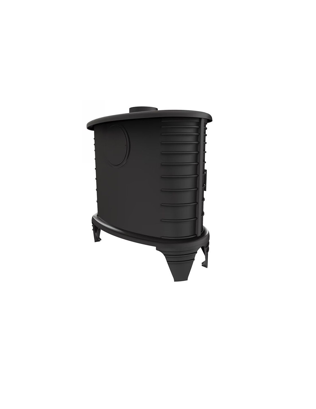 Piec żeliwny koza KRATKI K8 Ø 130 9 kW
