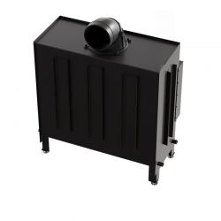 Kominek powietrzny stalowy KRATKI LUCY 16 kW Ø 200