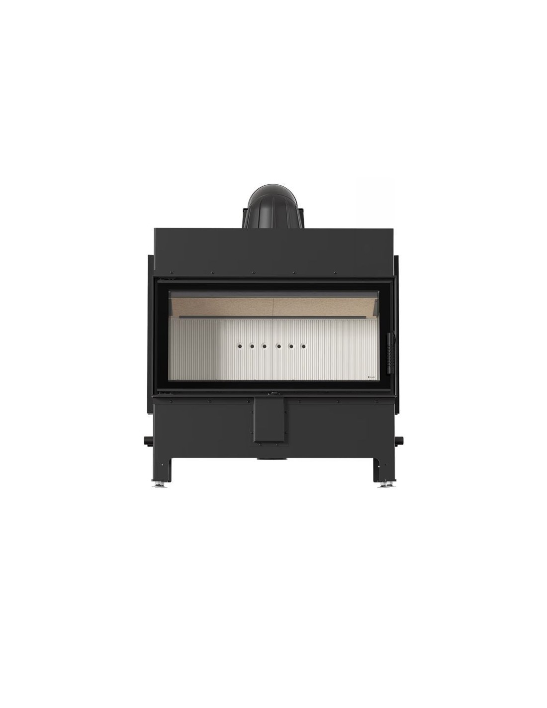 Kominek powietrzny stalowy KRATKI LUCY 16 kW Ø 200