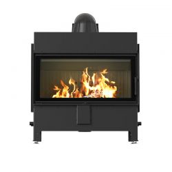 Kominek powietrzny stalowy KRATKI LUCY 16 kW Ø 200