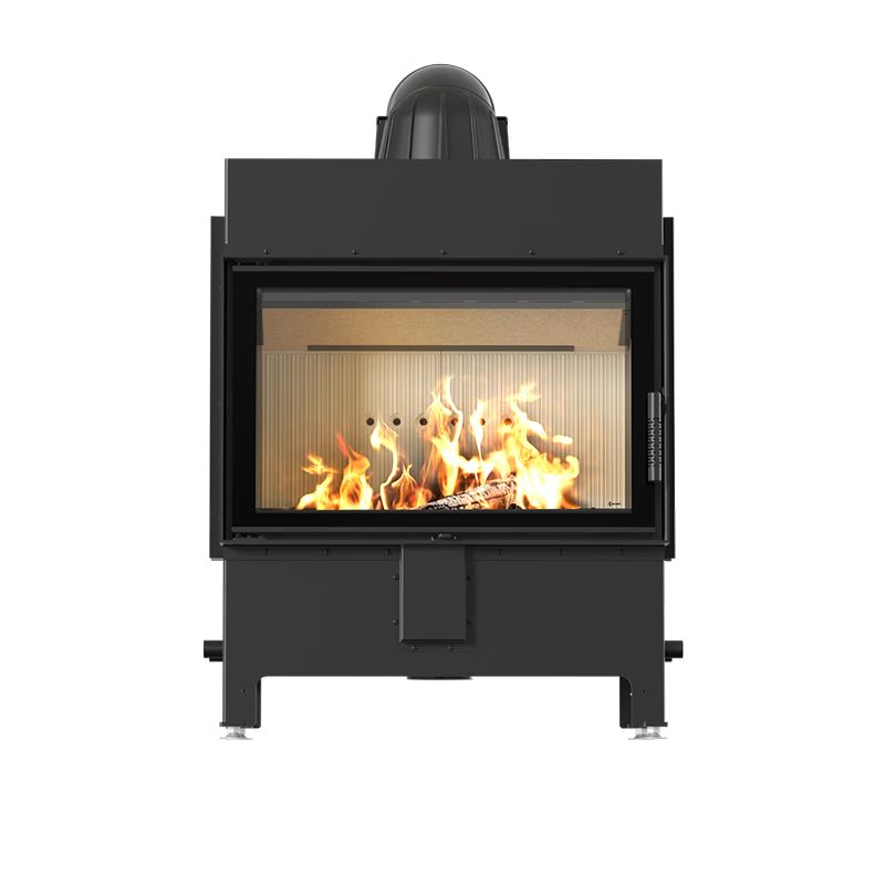 Kominek powietrzny stalowy KRATKI LUCY 14 kW Ø 200