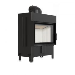 Kominek powietrzny stalowy KRATKI LUCY 14 kW Ø 200