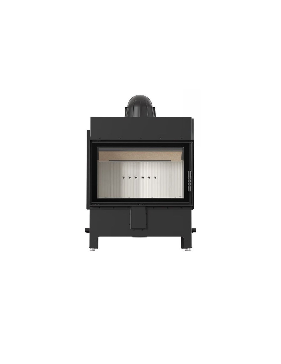 Kominek powietrzny stalowy KRATKI LUCY 14 kW Ø 200