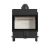 Kominek powietrzny stalowy KRATKI LUCY prawy 14 kW Ø 200