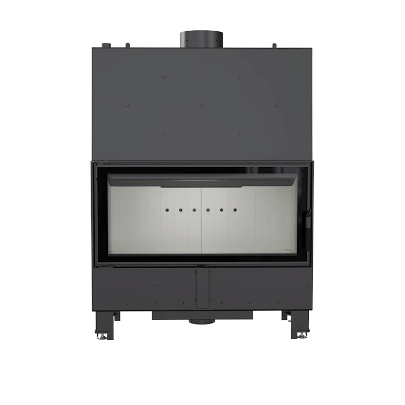 Kominek z płaszczem wodnym KRATKI LUCY 20 kW Ø 200