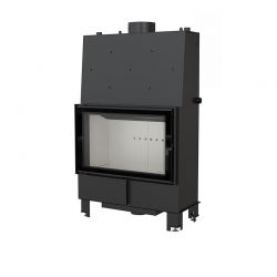 Kominek z płaszczem wodnym KRATKI LUCY 16 kW Ø 200