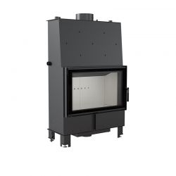 Kominek z płaszczem wodnym KRATKI LUCY 16 kW Ø 200