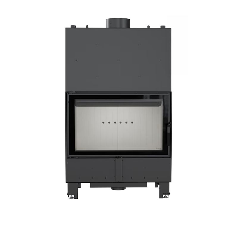 Kominek z płaszczem wodnym KRATKI LUCY 16 kW Ø 200