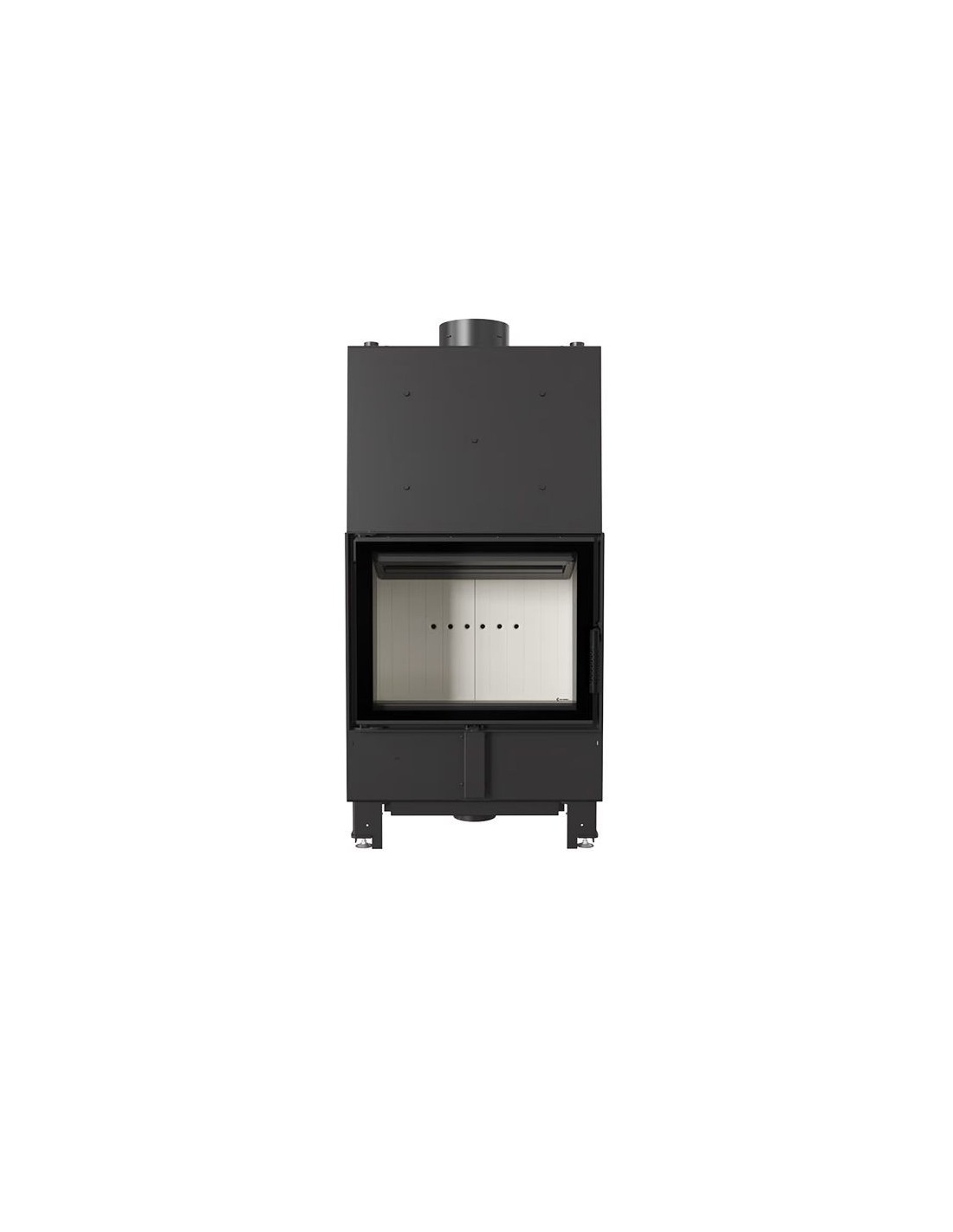 Kominek z płaszczem wodnym KRATKI LUCY 12 kW Ø 200