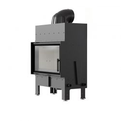 Kominek powietrzny stalowy KRATKI FLOKI M 10 kW Ø 200