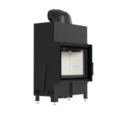 Kominek powietrzny stalowy KRATKI FLOKI S 8 kW Ø 160