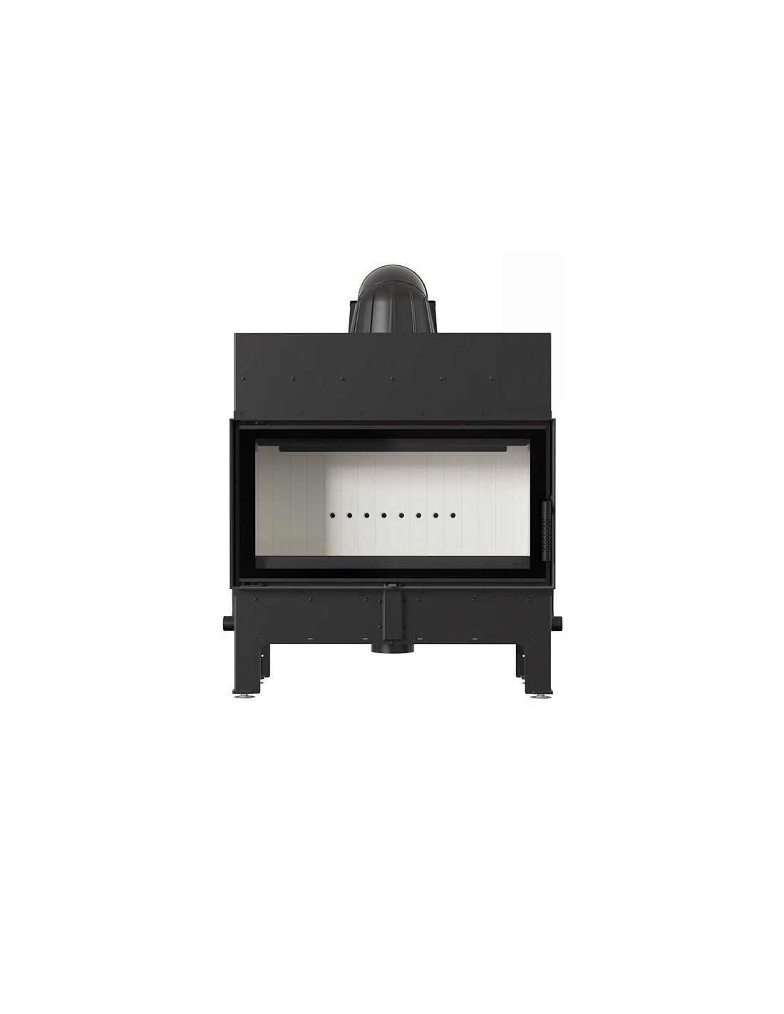 Kominek powietrzny stalowy KRATKI FLOKI L 12 kW Ø 200