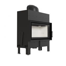 Kominek powietrzny stalowy KRATKI FLOKI L 12 kW Ø 200