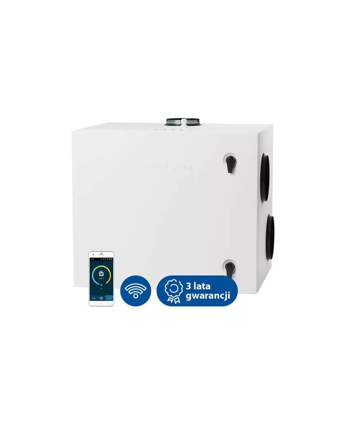 Domekt R 400H-F7/M5-C6M centrala wentylacyjna Komfovent 