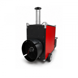 copy of MTM 145 MV (135 kW) air heater with ECO-15 oil burner