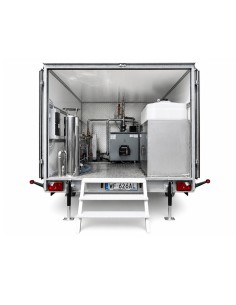 Mobilna kotłownia 120 kW na przyczepie
