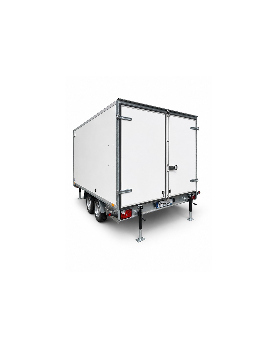 Mobilna kotłownia 120 kW na przyczepie