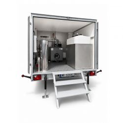 Mobilna kotłownia 120 kW