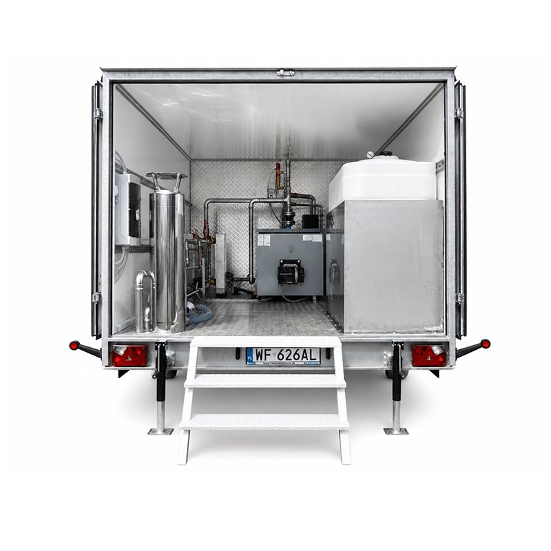 Mobilna kotłownia 120 kW
